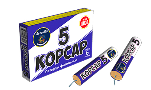  Петарды корсар 5  в Джанкое